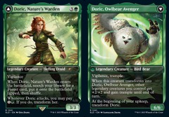 Casal, Lurkwood Pathfinder // Casal, Pathbreaker Owlbear (0029) (Borderless)